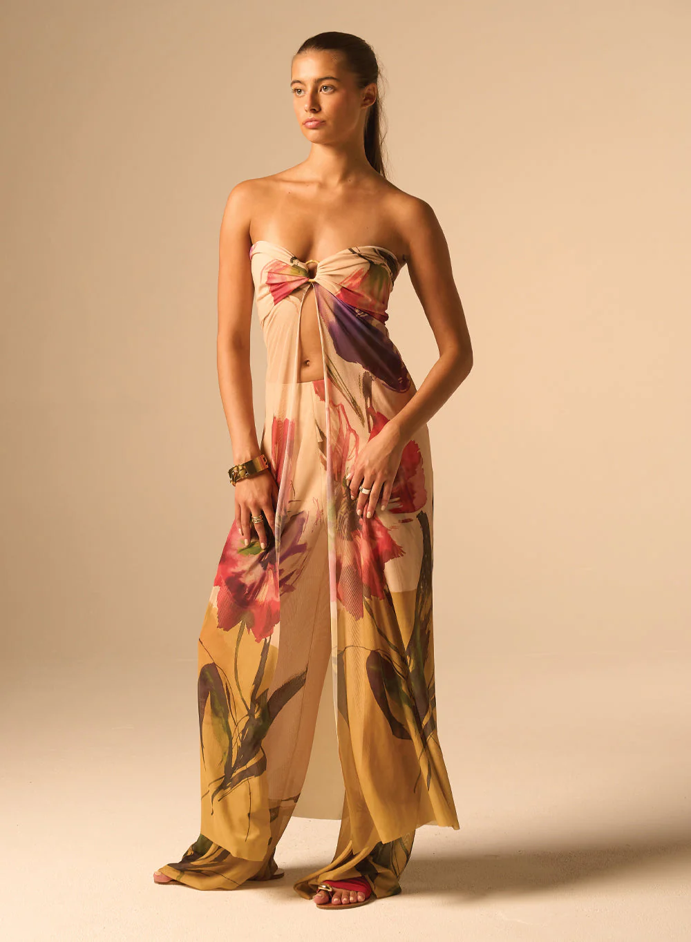 Coast Pant Floral Multi - Image 2