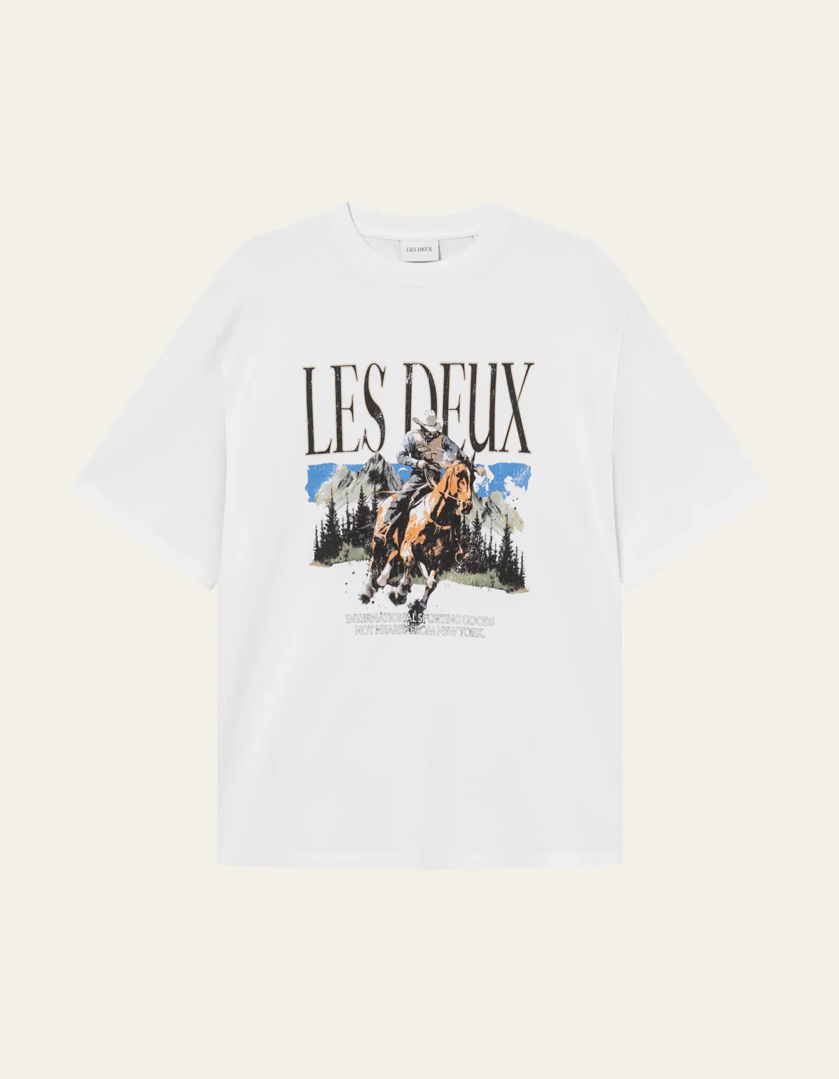 Cole Cowboy T-Shirt White - Image 3