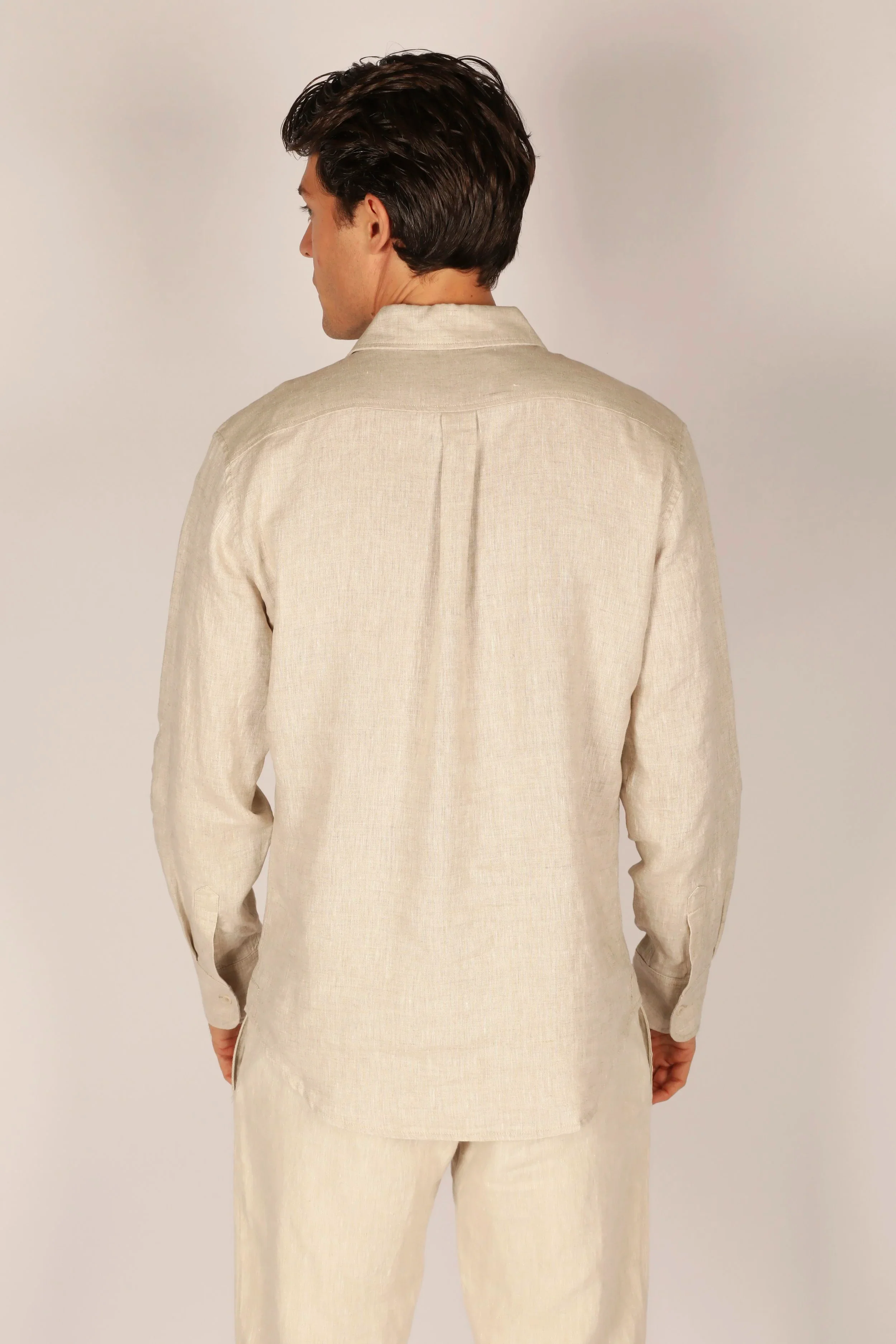 Conrad Shirt Sand - Image 3