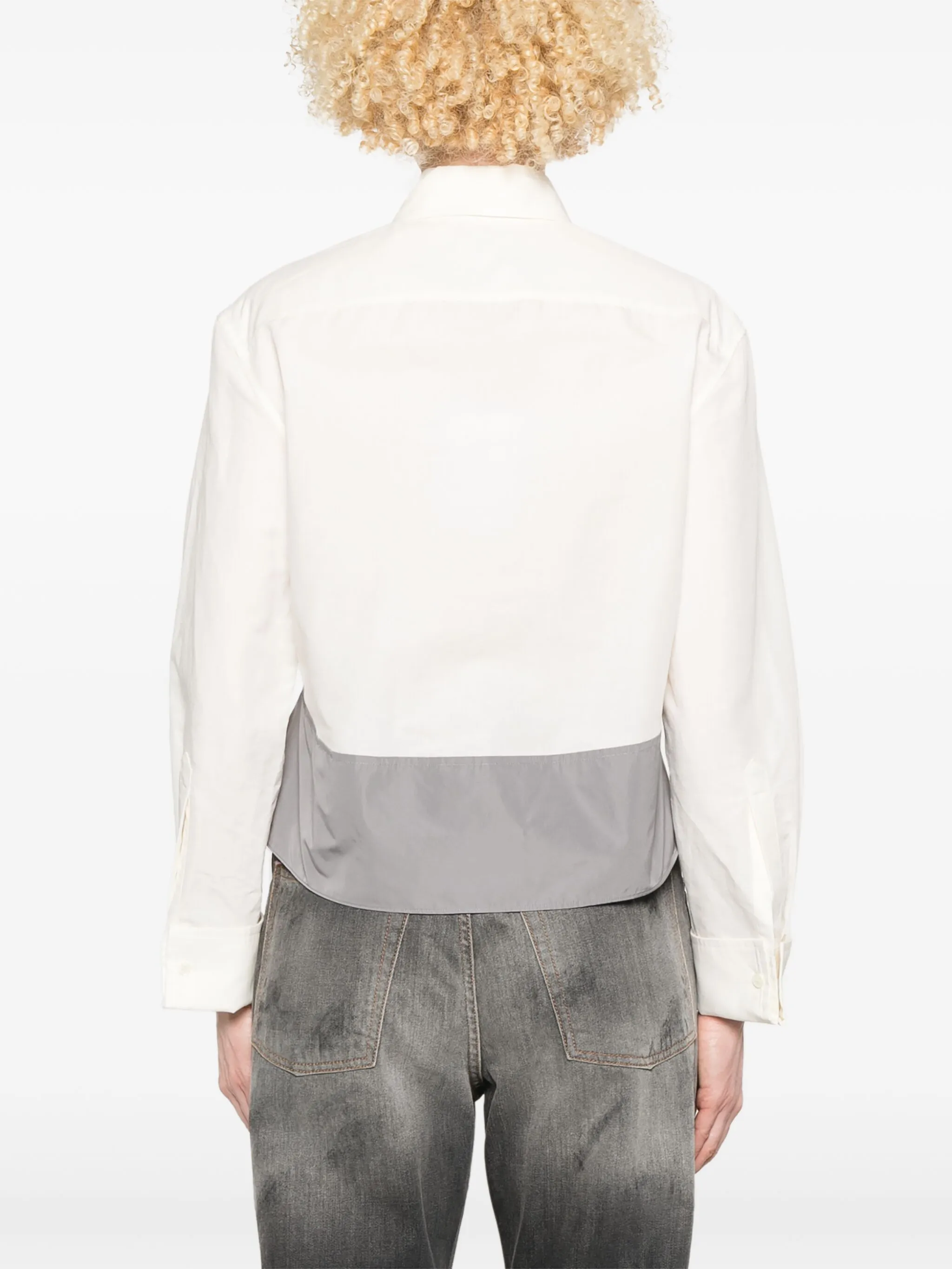 Contrast Hem Shirt (Final Sale) - Image 3