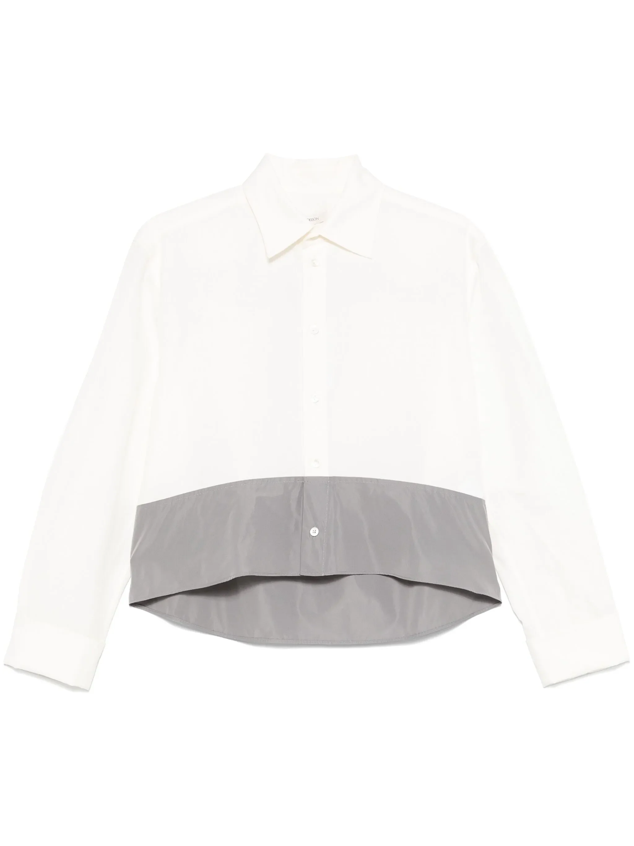 Contrast Hem Shirt (Final Sale) - Image 4
