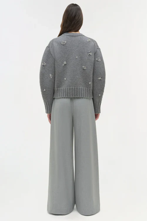 Coraline Embellished Knit Crewneck - Image 3