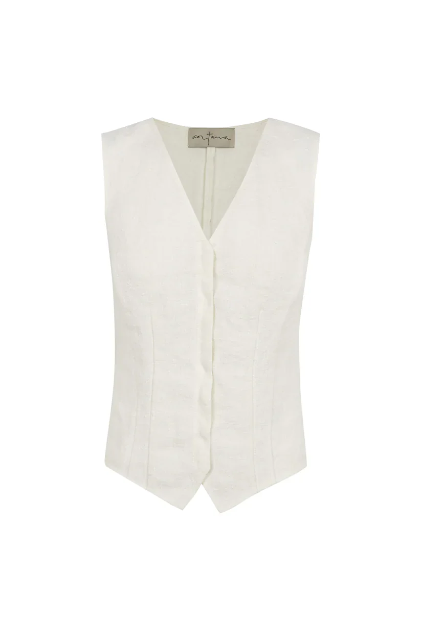 Costa Vest Ivory (Final Sale) - Image 2