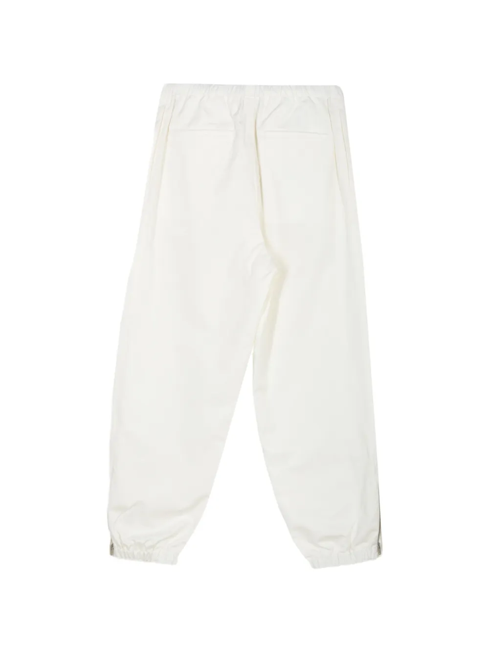 Cotton Blend Poplin Trousers - Image 2
