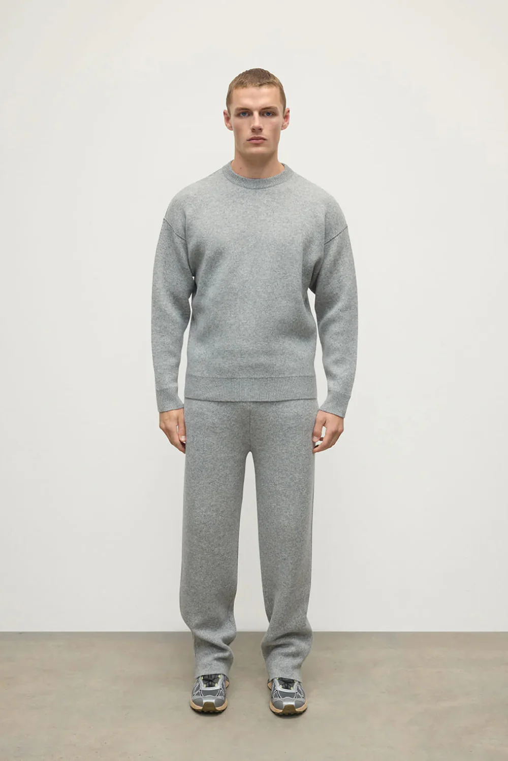 Crew Neck Double Faced Sweater - Image 2