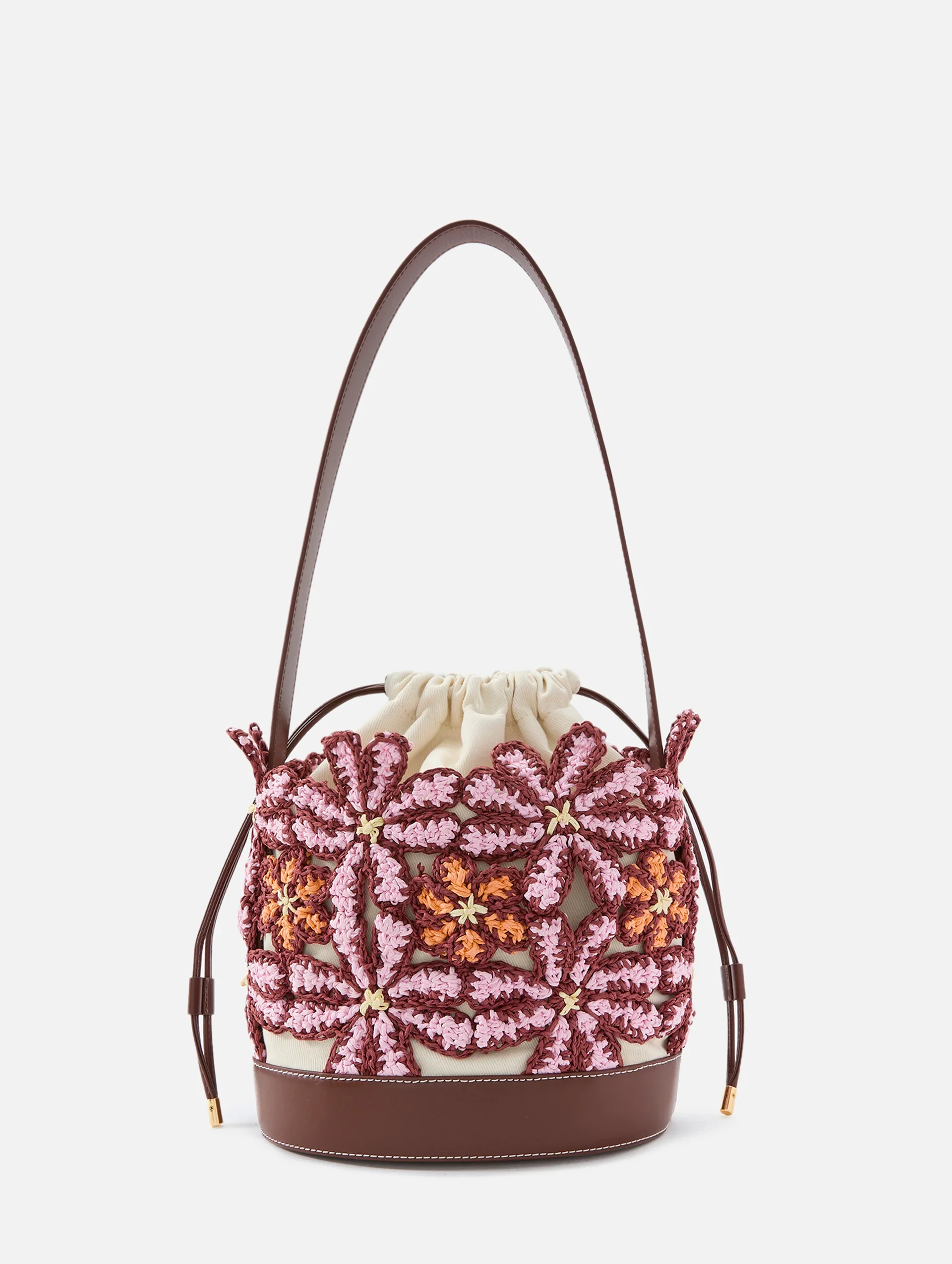 Crochet Raffia Sac Bag - Image 2