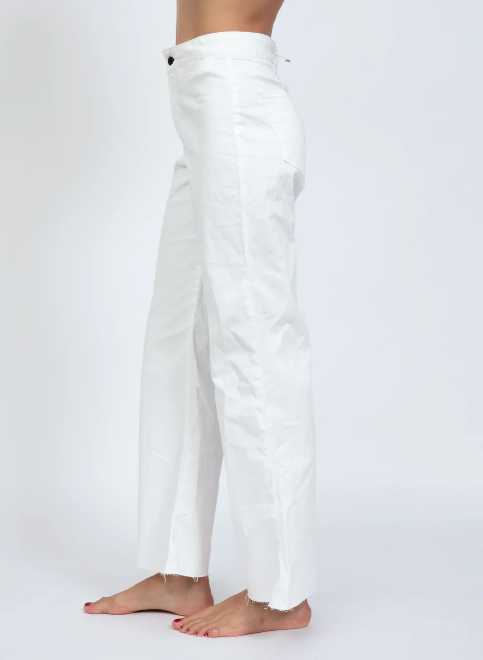Cropped Brighton Ivory (Final Sale) - Image 3