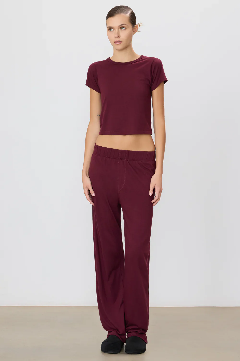 Lounge Pant Oxblood - Image 2