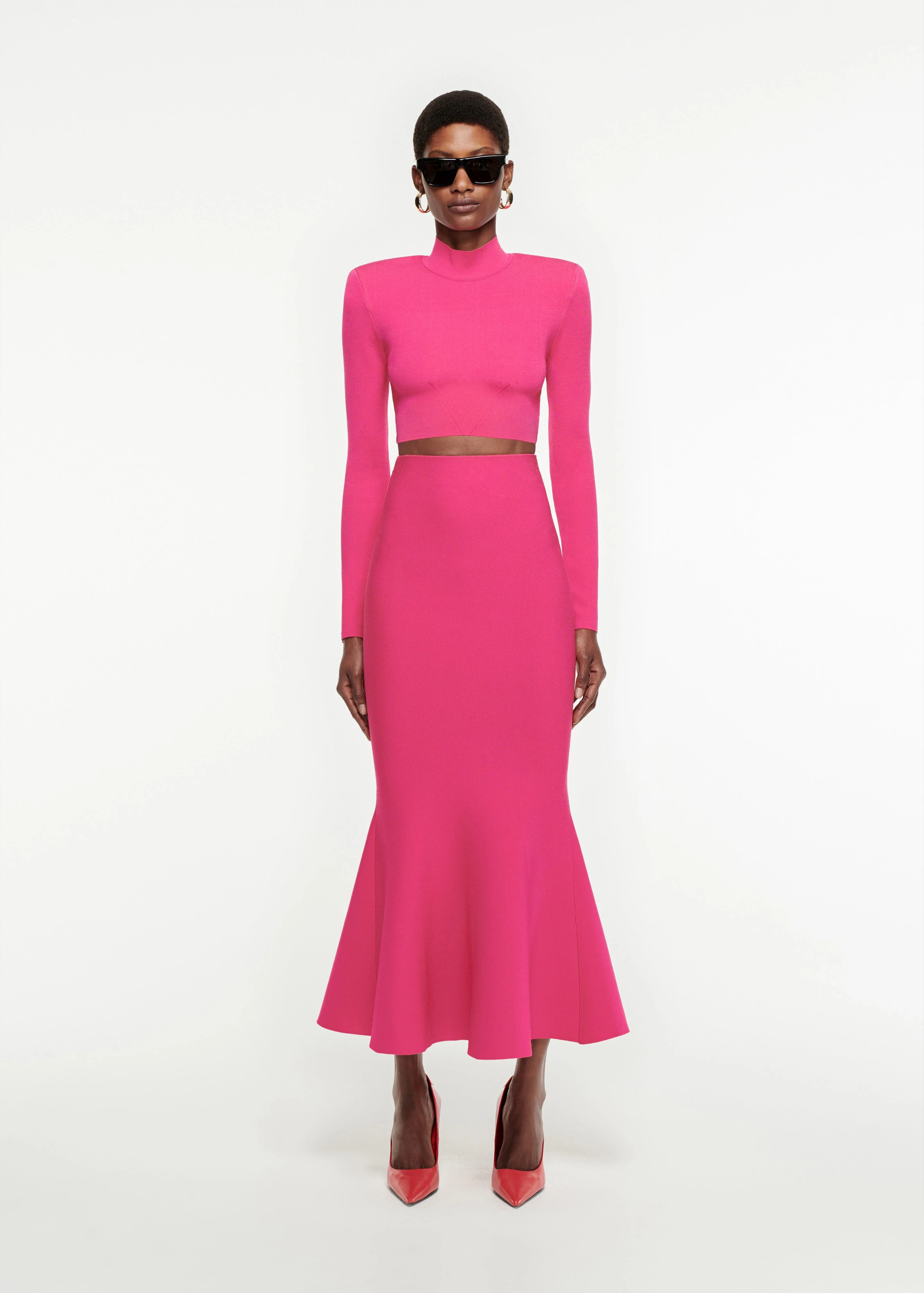 Cropped Knit Top (Final Sale) - Image 2