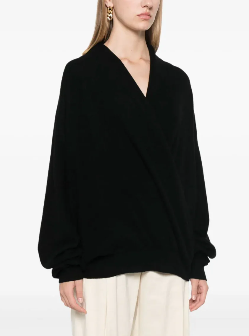 Cross Sweater Black - Image 2