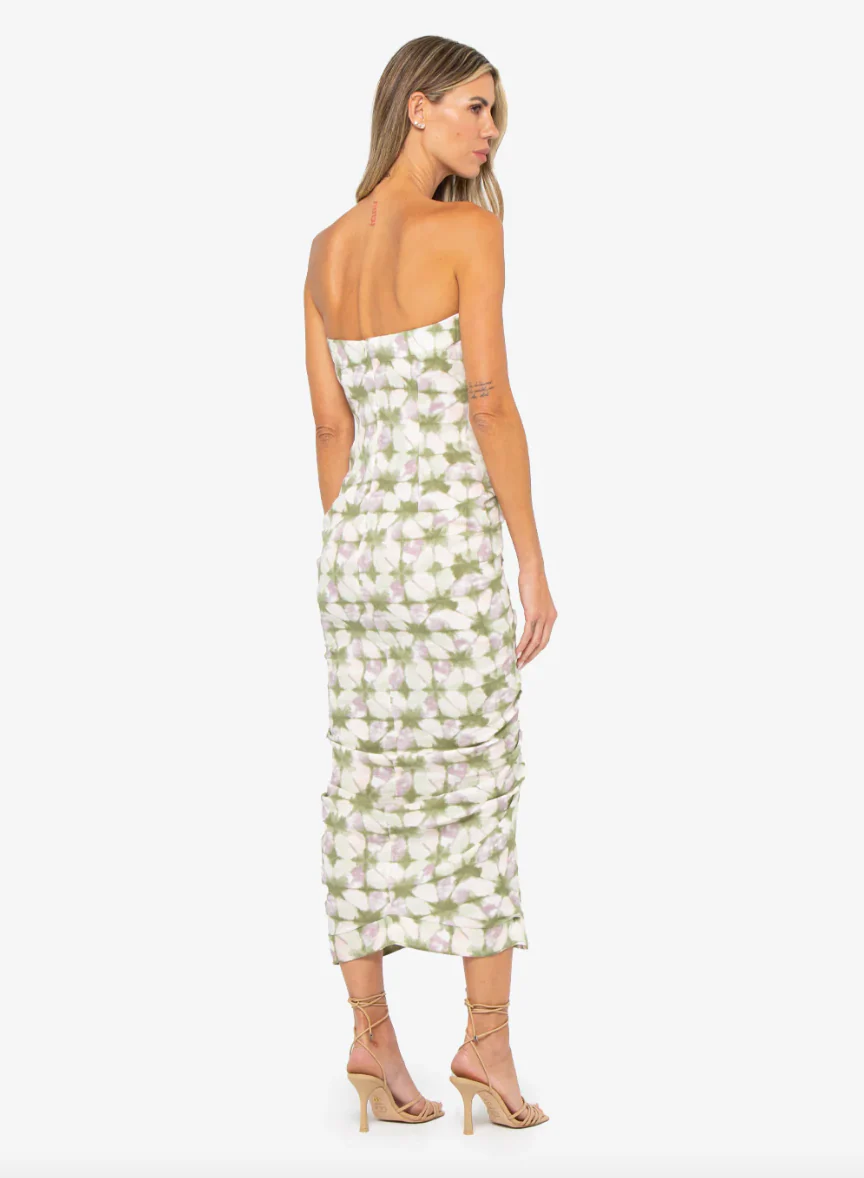 Cyrus Double Gauze Dress in Lilac Vine (Final Sale) - Image 2
