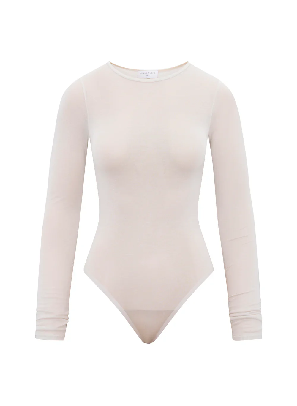 Dasha Bodysuit Slightly Sheer White - Image 4