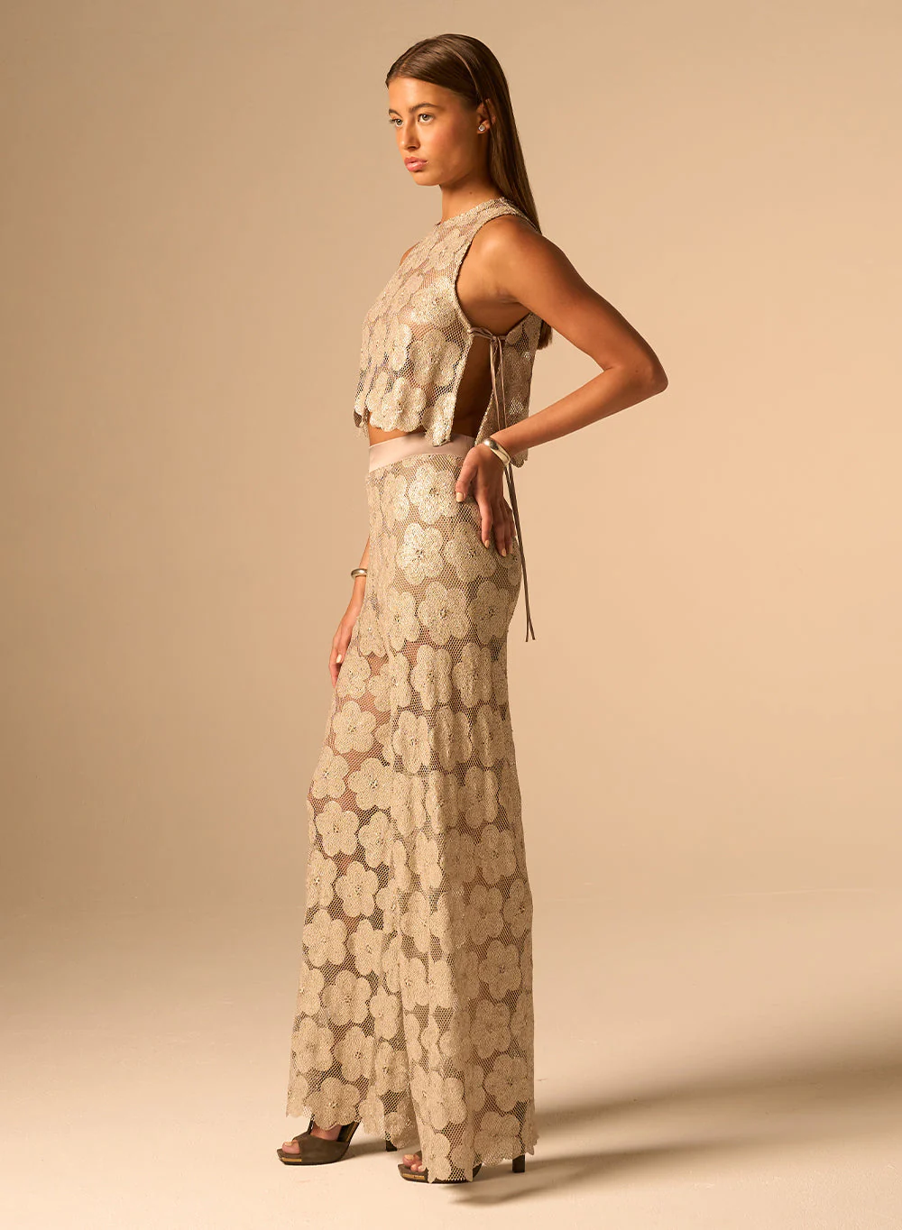Dean Pant Champagne - Image 3