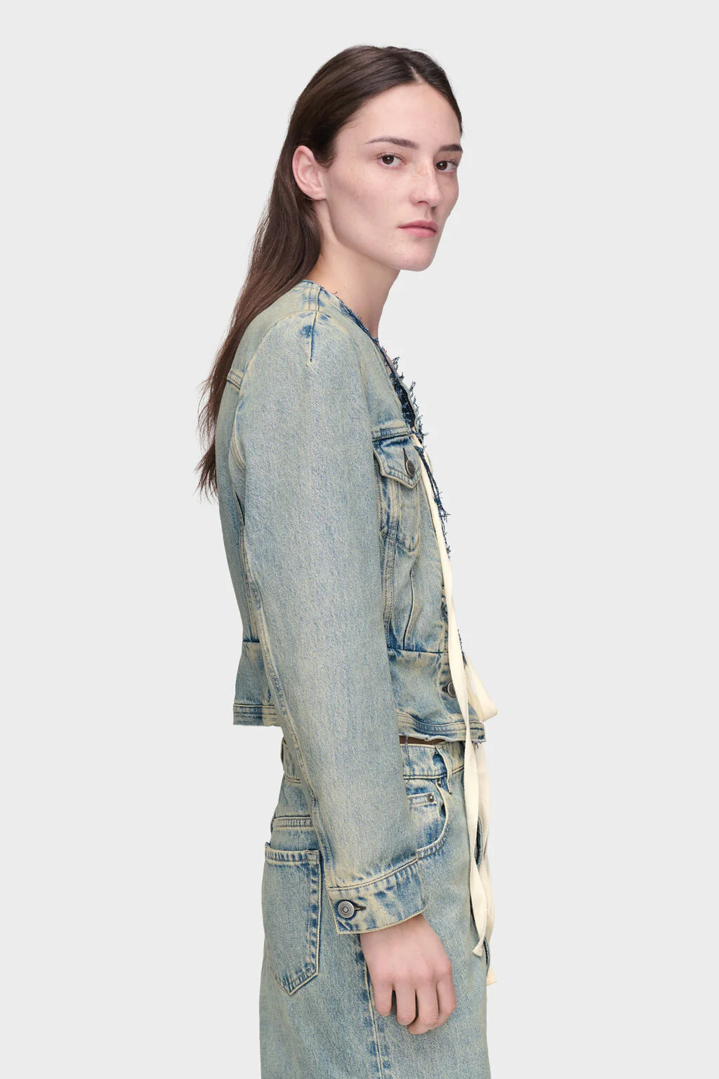 Denim Jacket Light Blue - Image 3