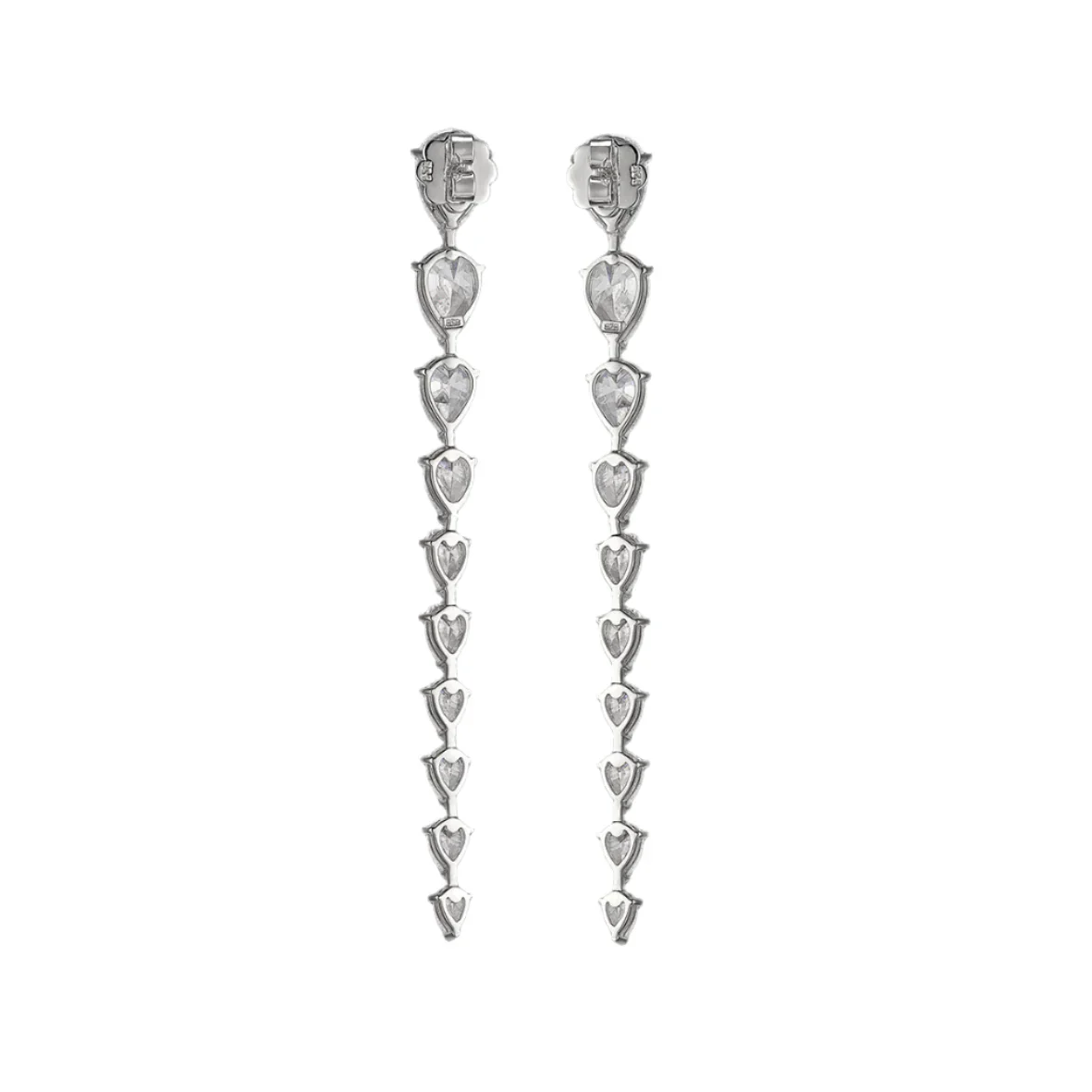 Diamond Nova Earrings WG - Image 3