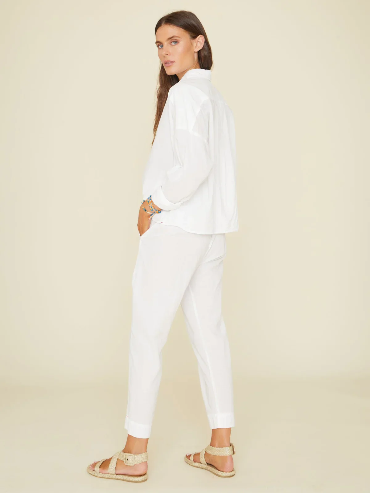 Draper Pant in White - Image 2