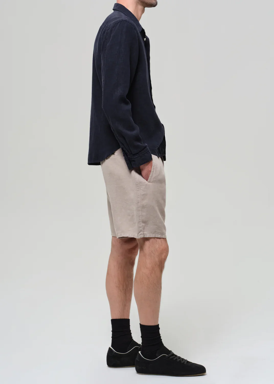 Drawstring Deck Short Wheat - Image 10