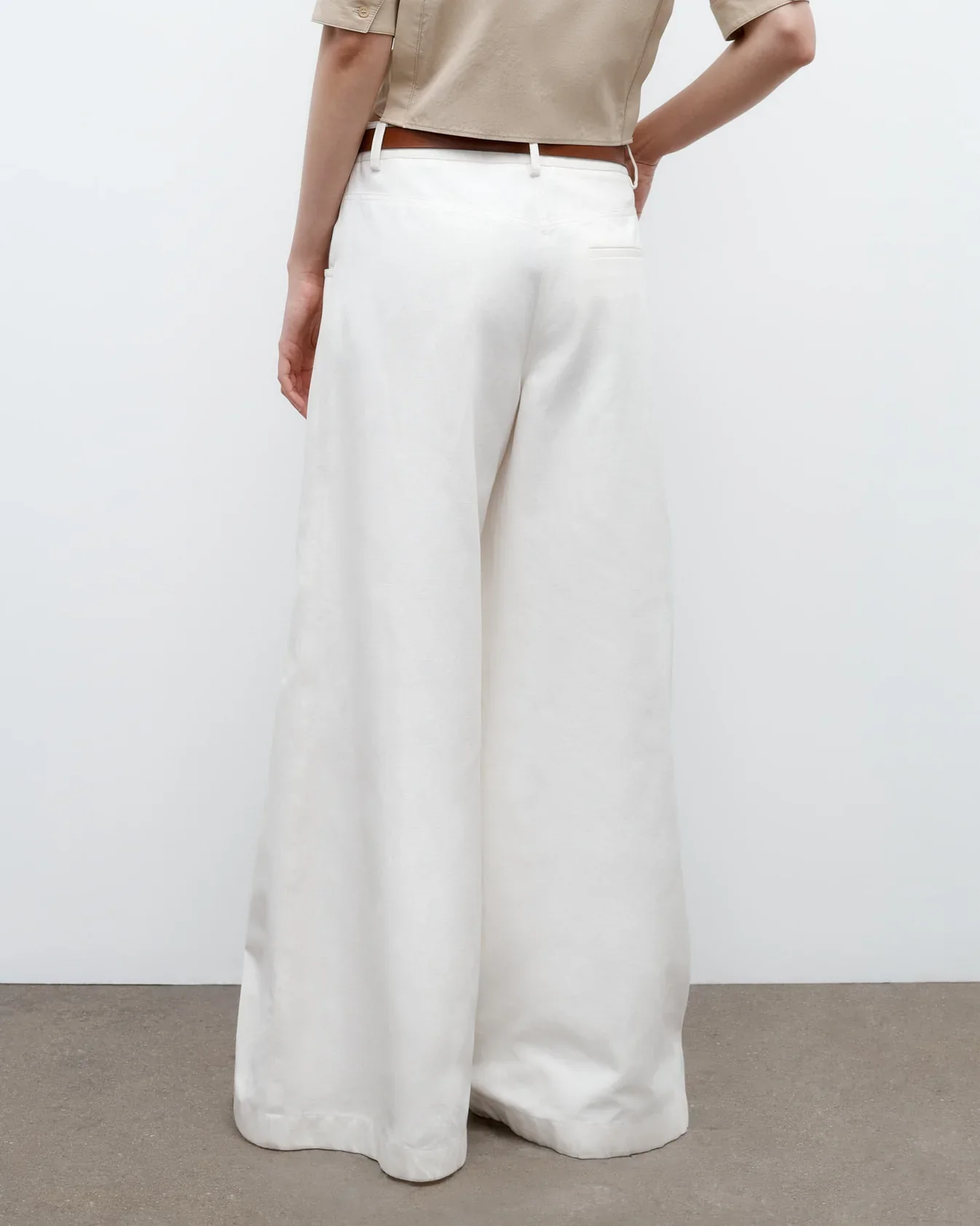 Dee's Trouser in Cotton Linen Twill - Image 4