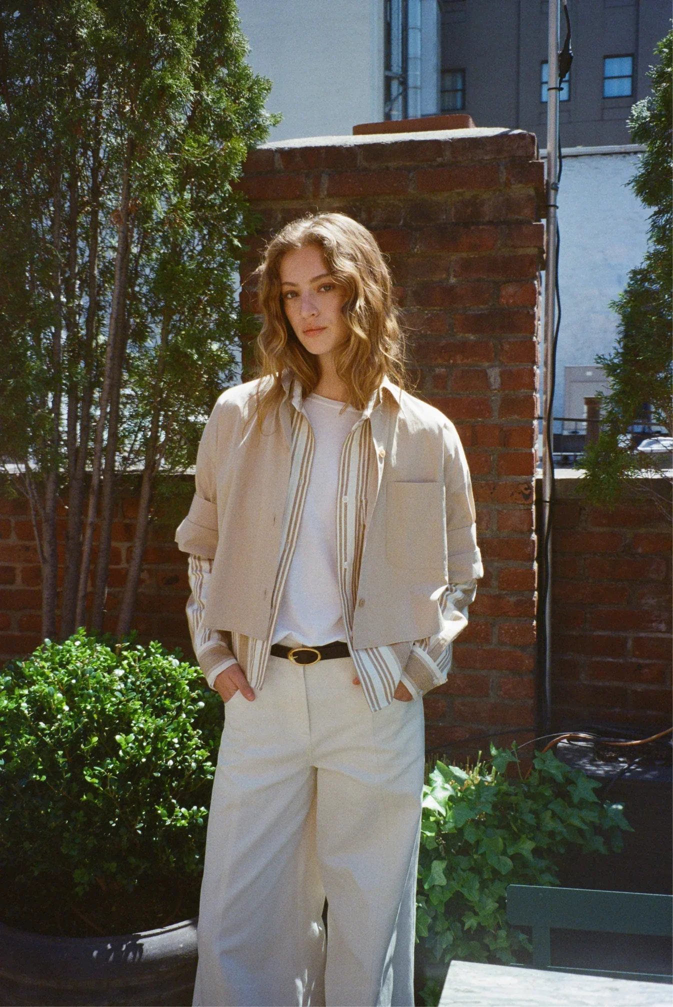 Dee's Trouser in Cotton Linen Twill - Image 6