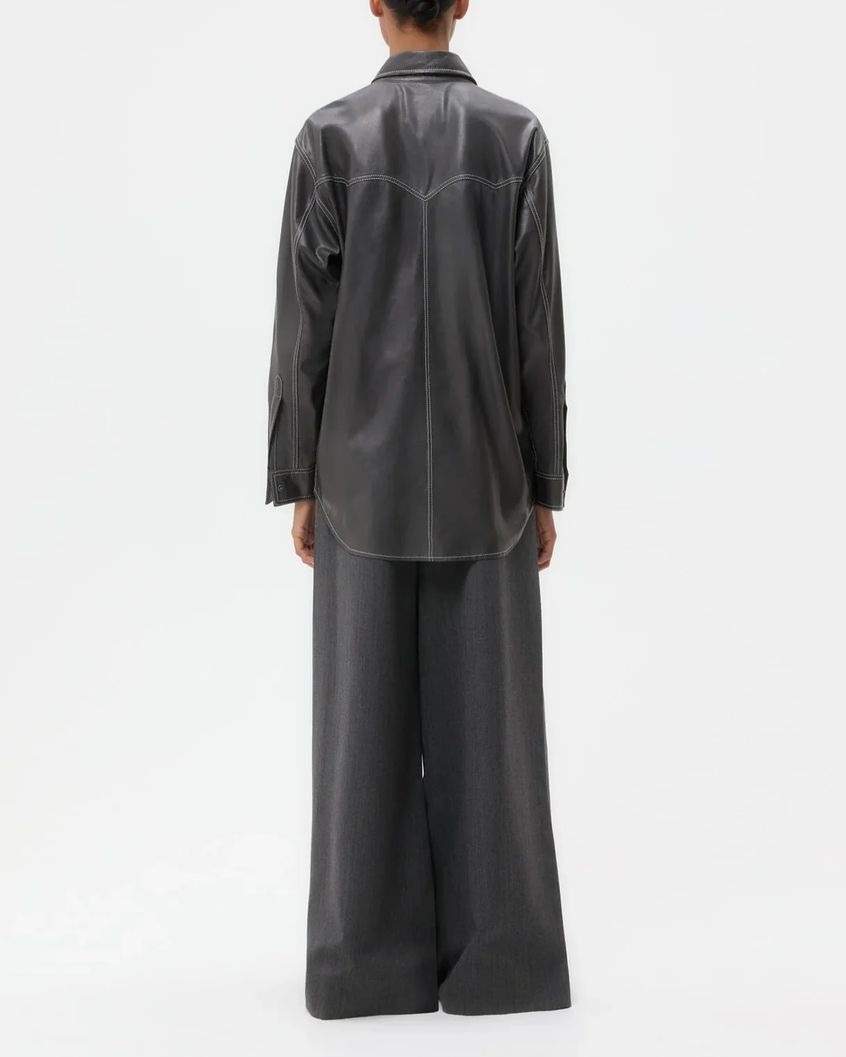 Leather Dutton Shirt - Image 6