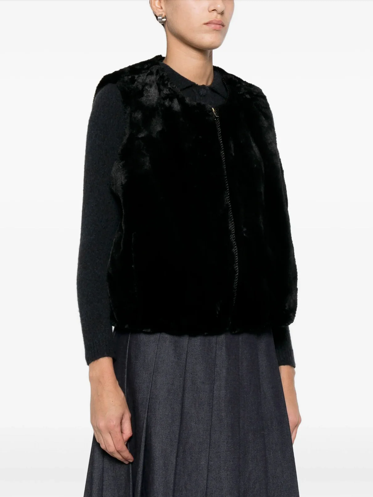 Eco Fur Vest (Final Sale) - Image 3
