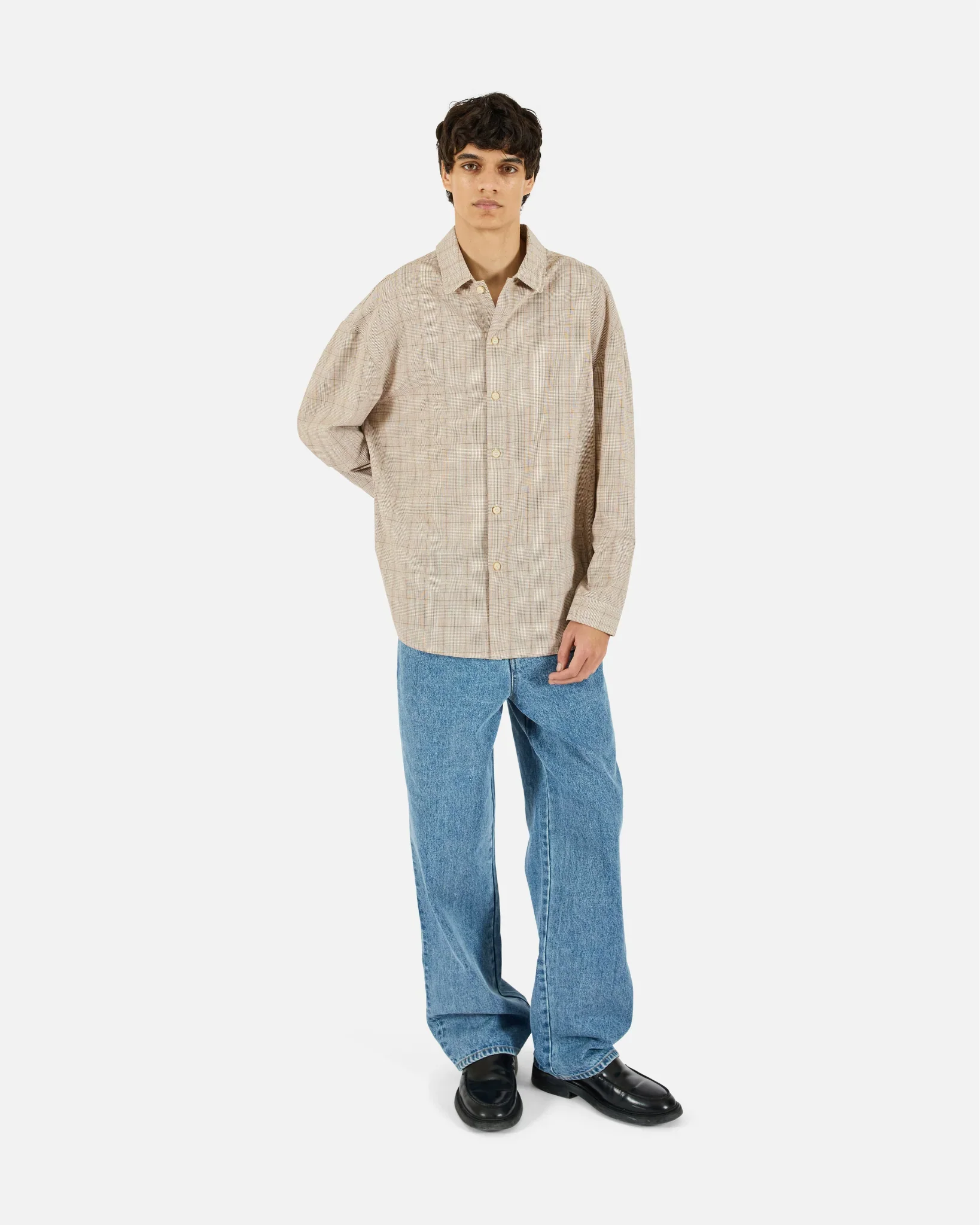 Eco Oversized Flannel Shirt - Image 2