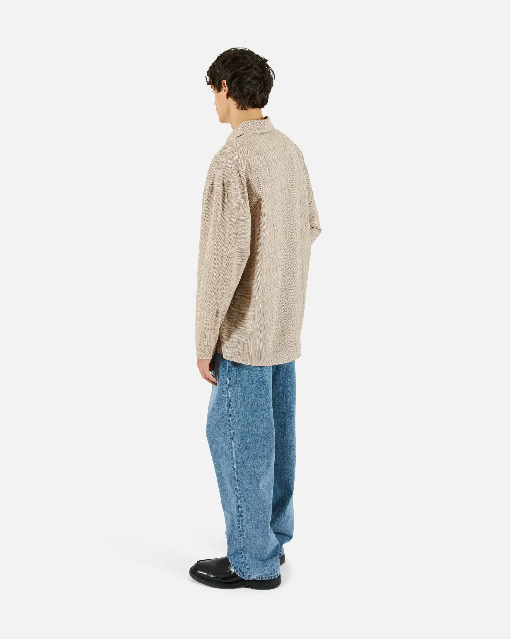 Eco Oversized Flannel Shirt - Image 3
