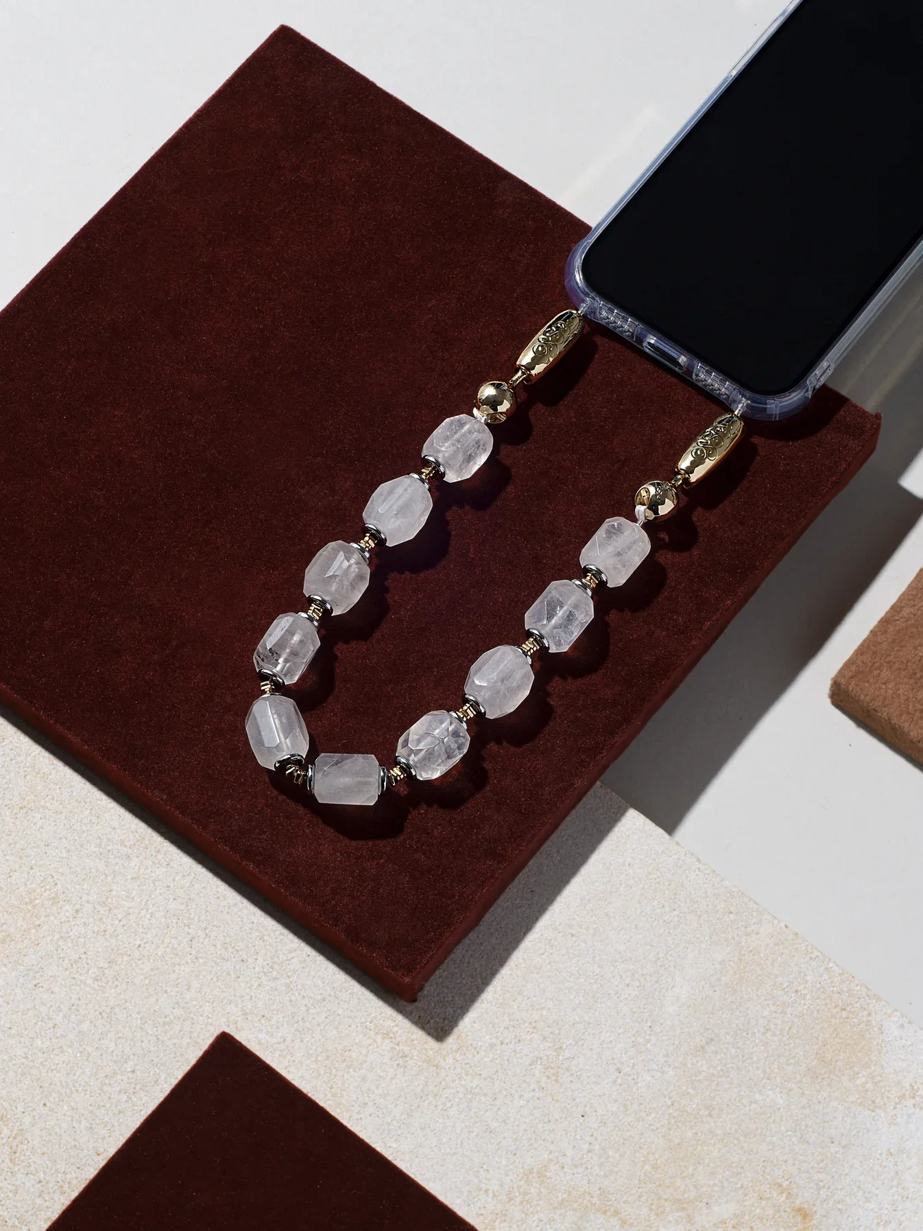 Electrum Gemstone Wristlet - Rock Crystal - Image 3