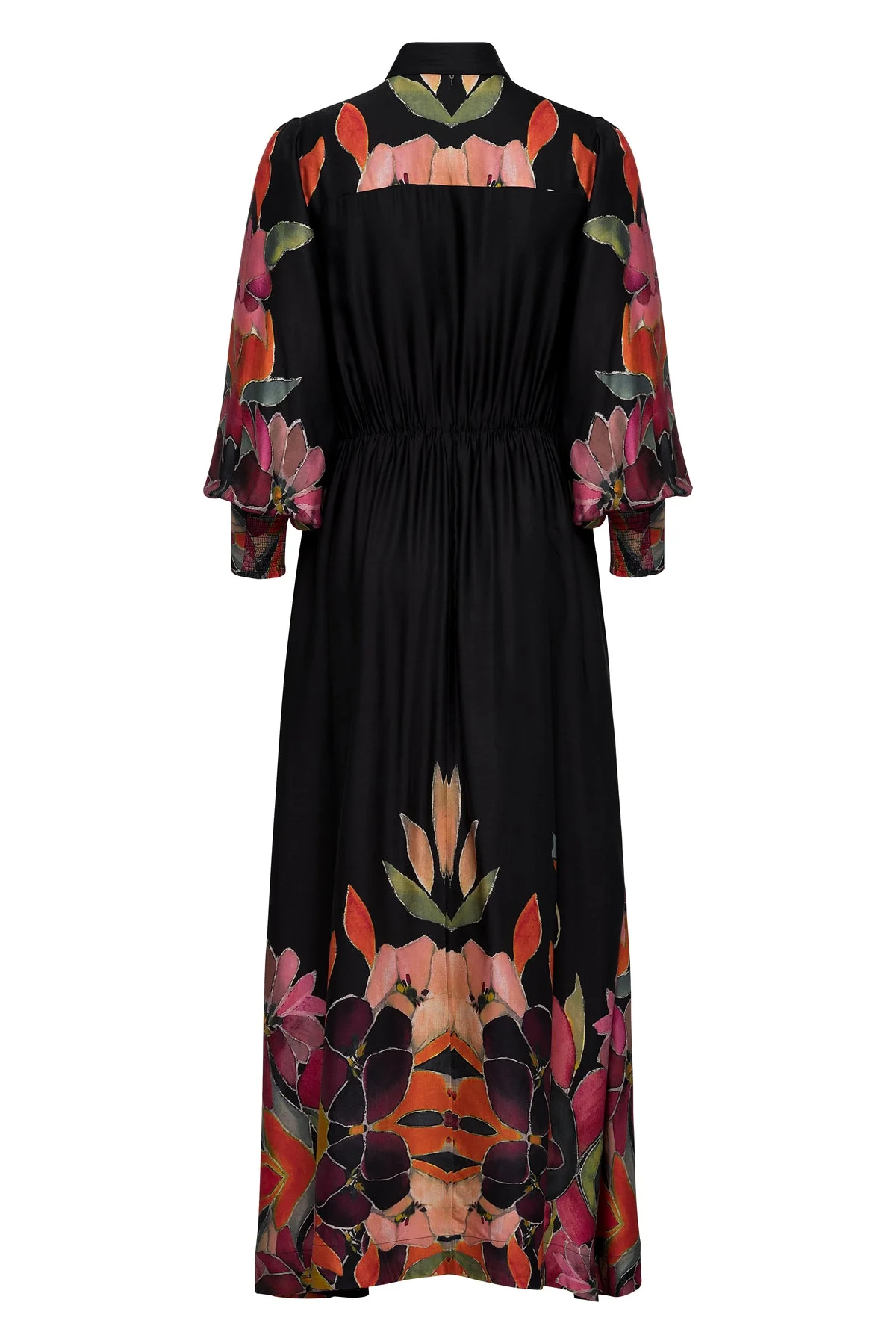 Eliseta Dress Black  Floral (Final Sale) - Image 2