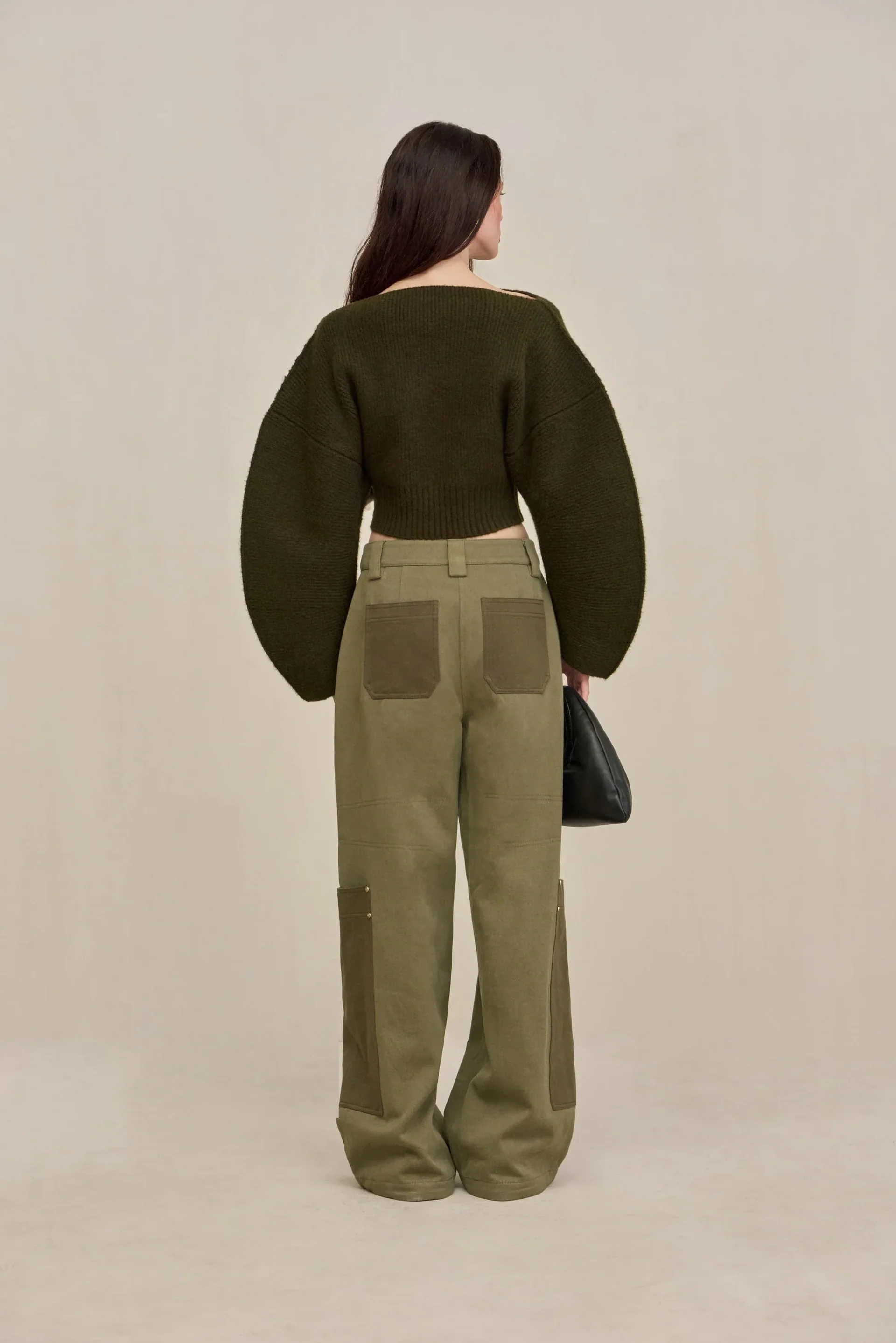 Ella Sweater Deep Rosemary - Image 4