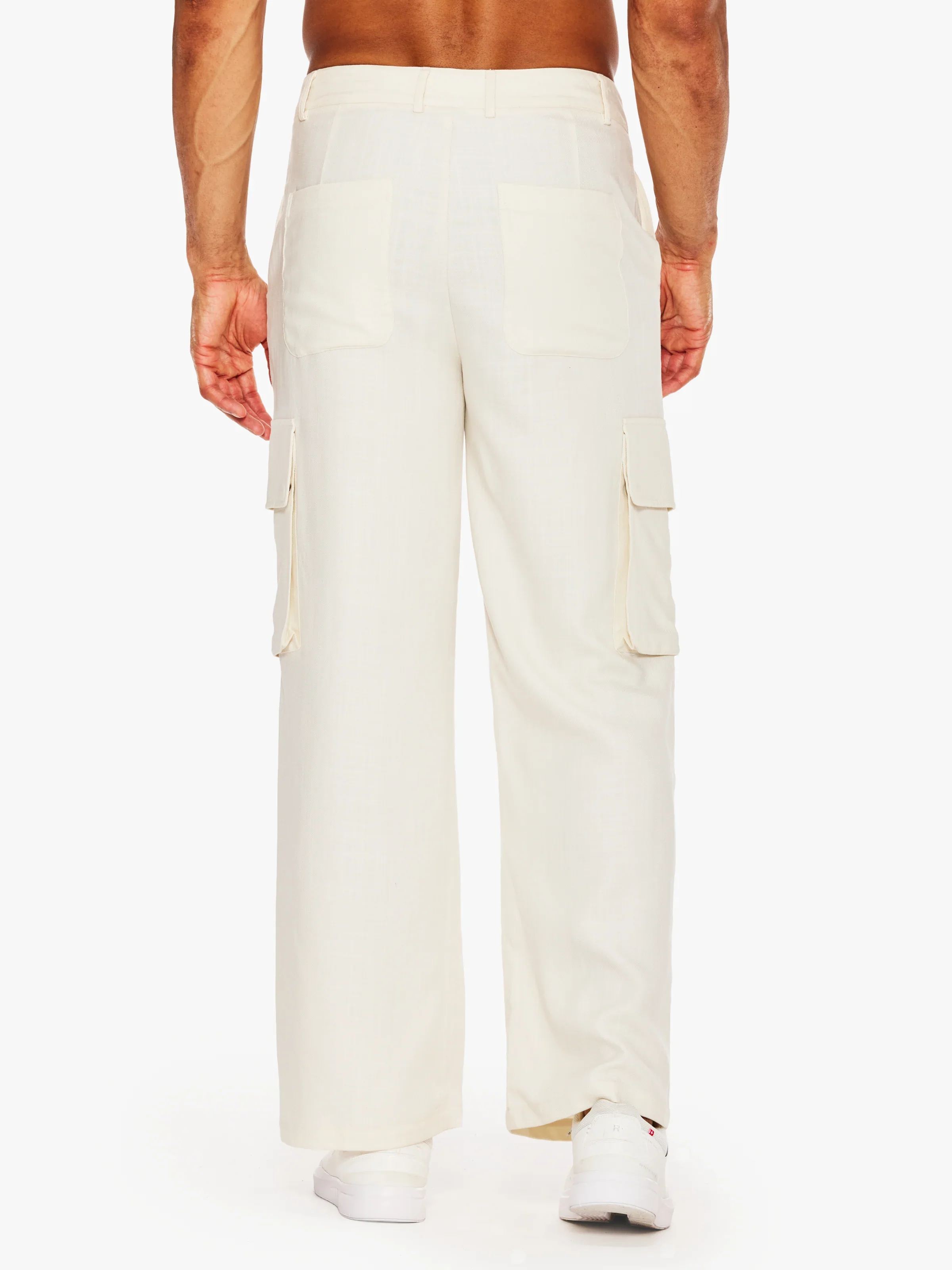 Elliot Cargo Pant Snow White - Image 2