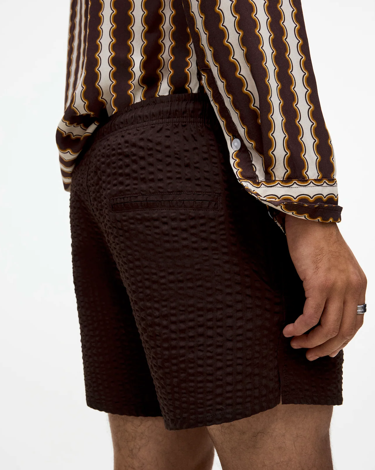 Espresso Calo Swim Shorts - Image 4
