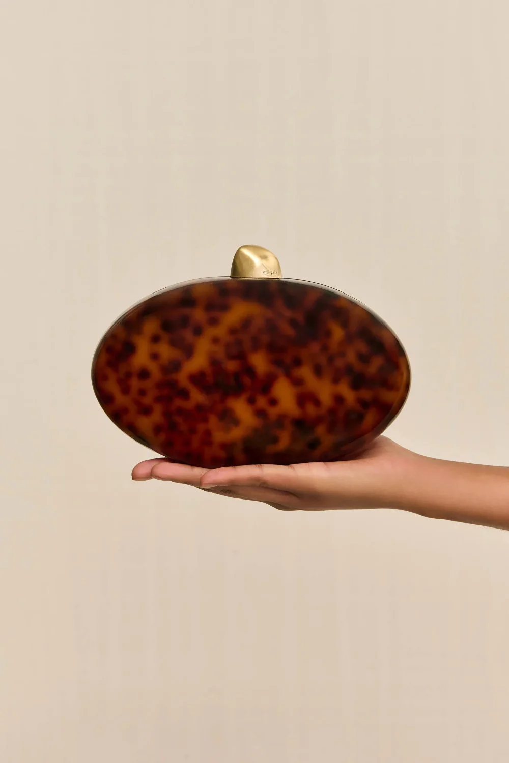 Eviana Clutch Caramel Tortoise - Image 2