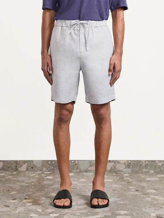 Felipe Shorts Light Mélange Grey - Image 4
