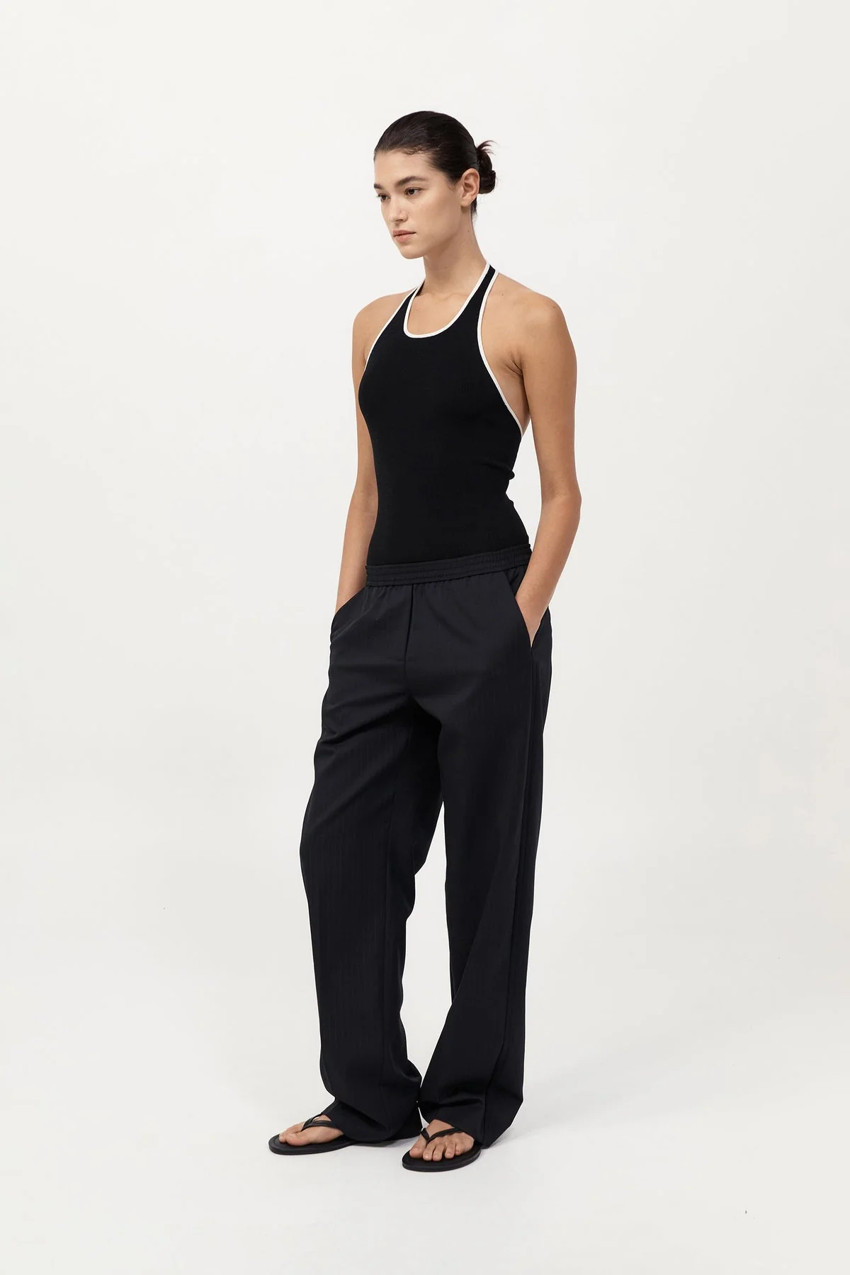 Fine Line Halter Top - Image 3