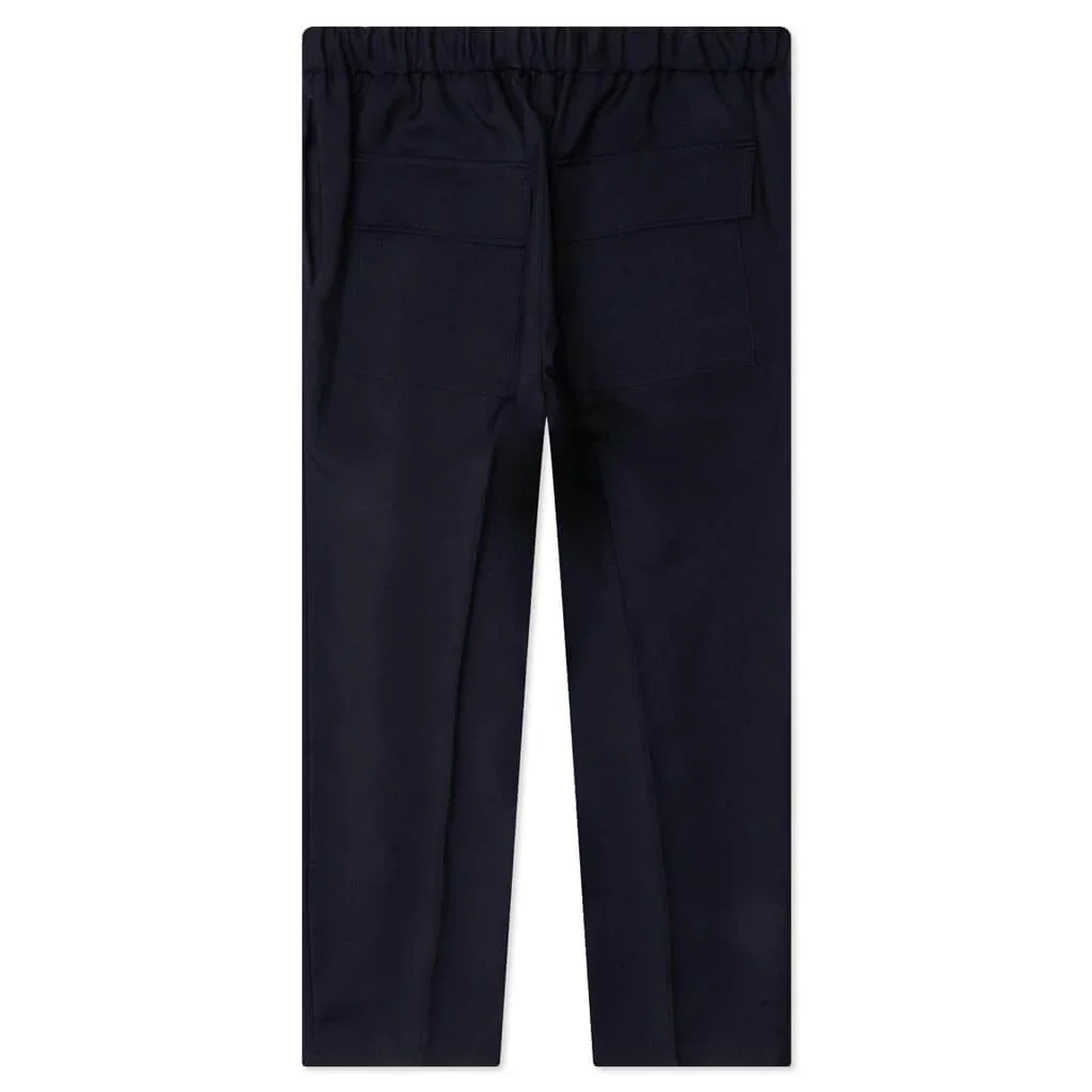 Fine Wool Tailoring Gabardine Navy - Image 2