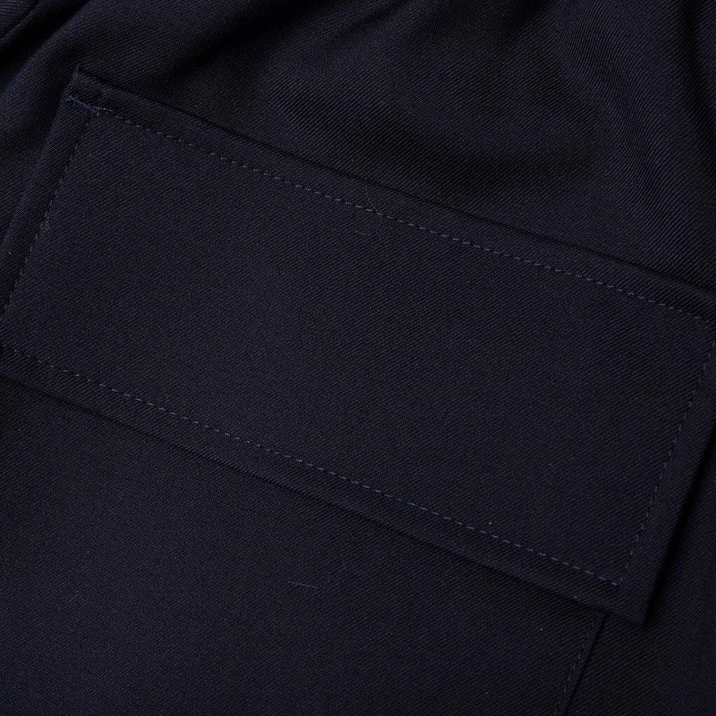 Fine Wool Tailoring Gabardine Navy - Image 3
