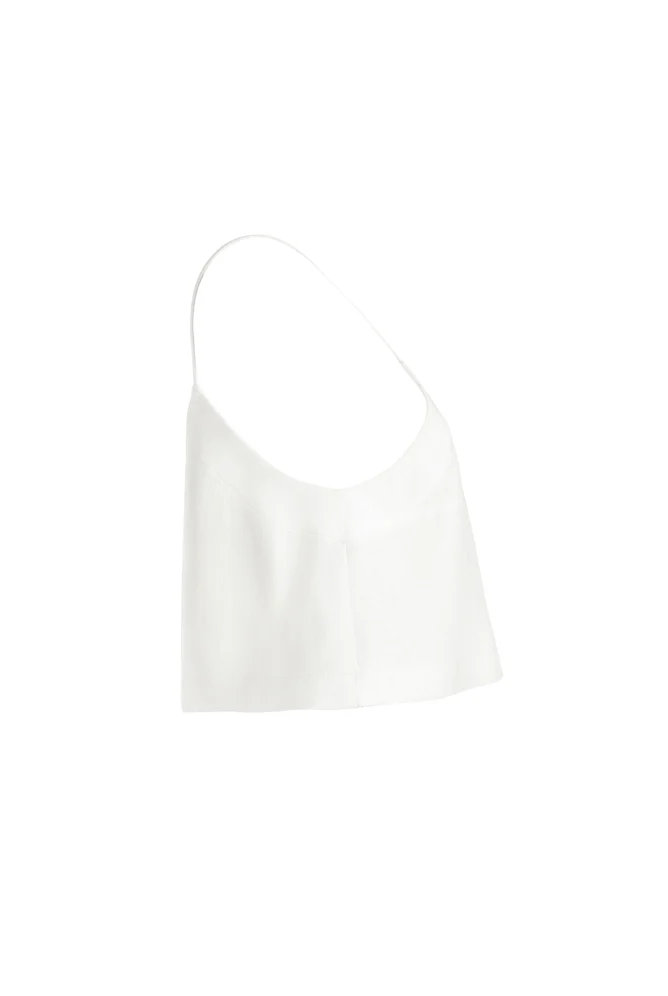 Flared Cami White - Image 4