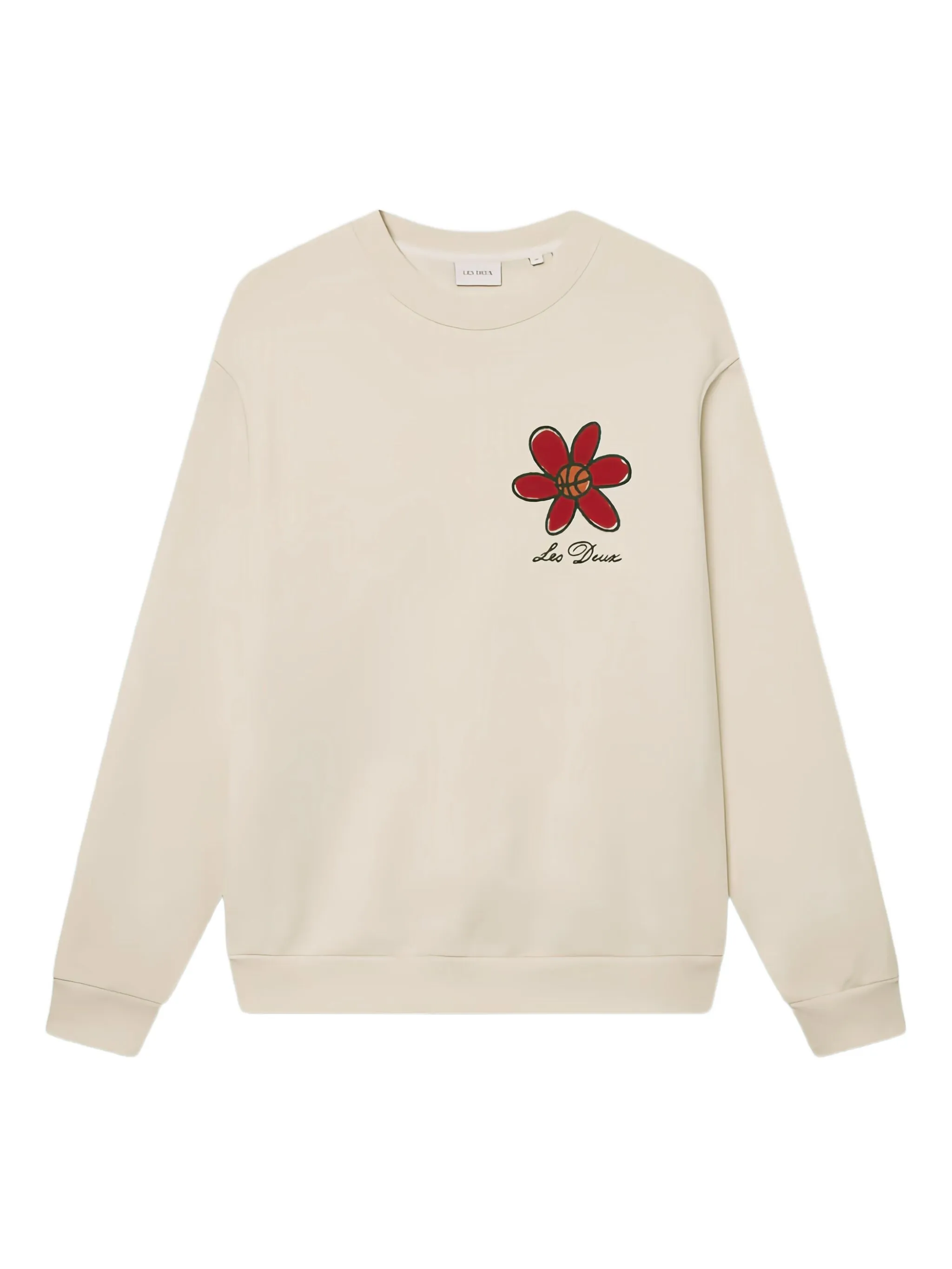 Flower Basket Sweatshirt Ivory - Image 5