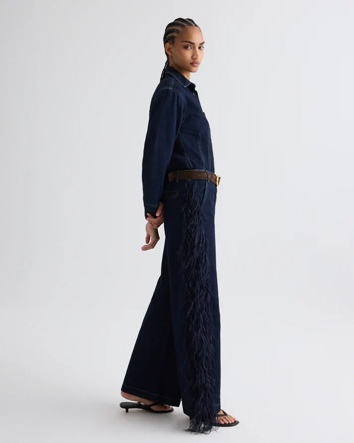 Franny Cotton Blouse Indigo Resin - Image 2