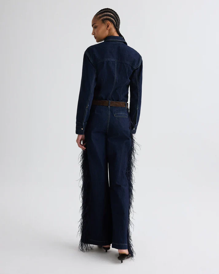 Franny Cotton Blouse Indigo Resin - Image 3