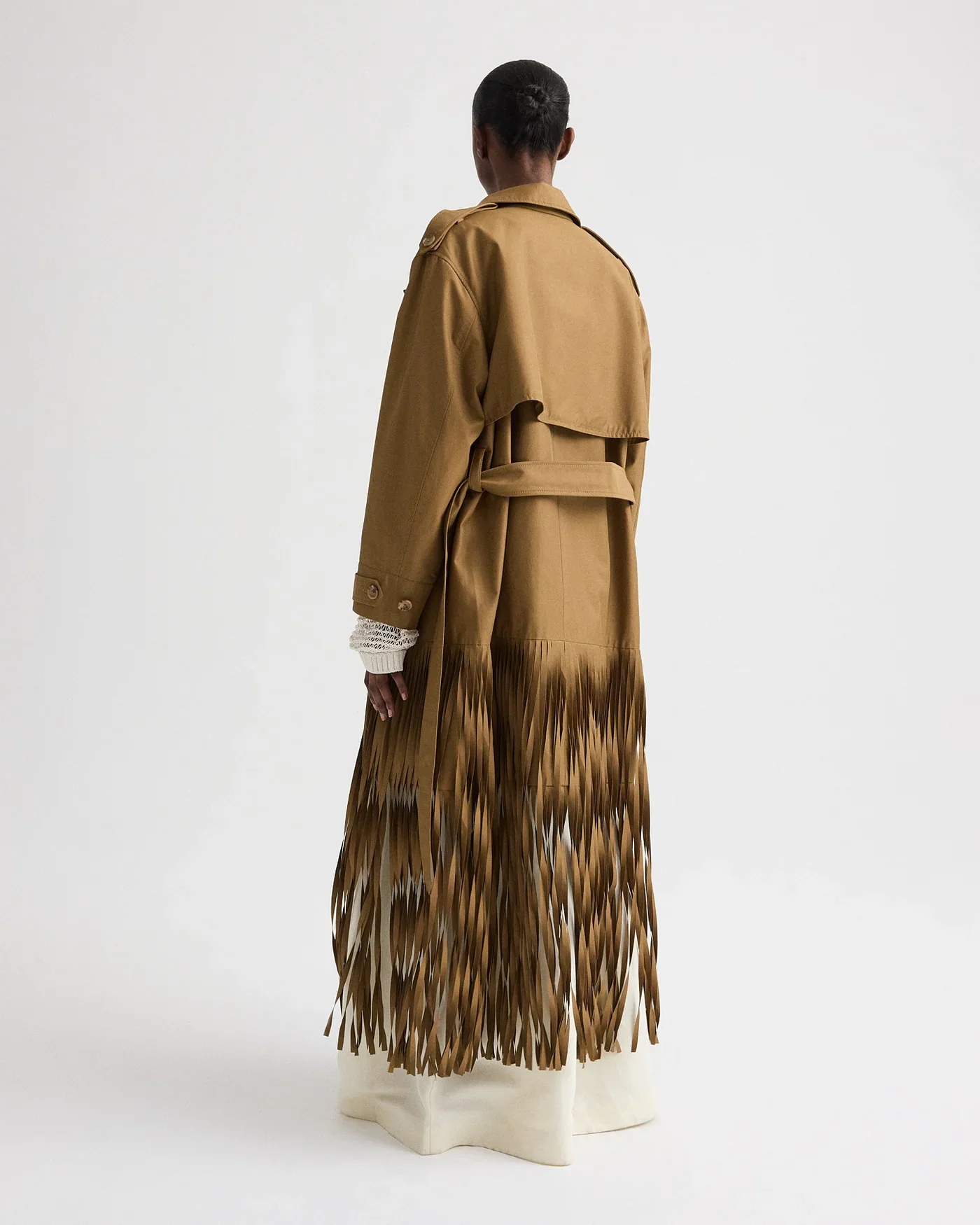 Fringe Benefit Coat in Water Repellent Twill - Image 3
