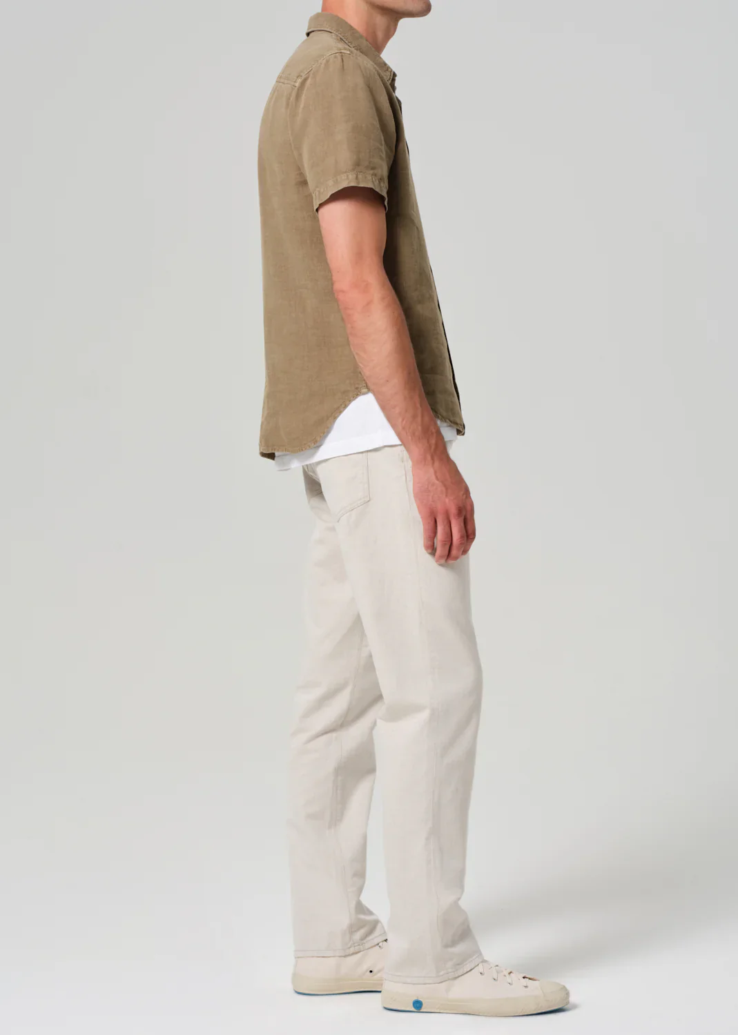Elijah Relaxed Straight Linen Jeans - Image 3