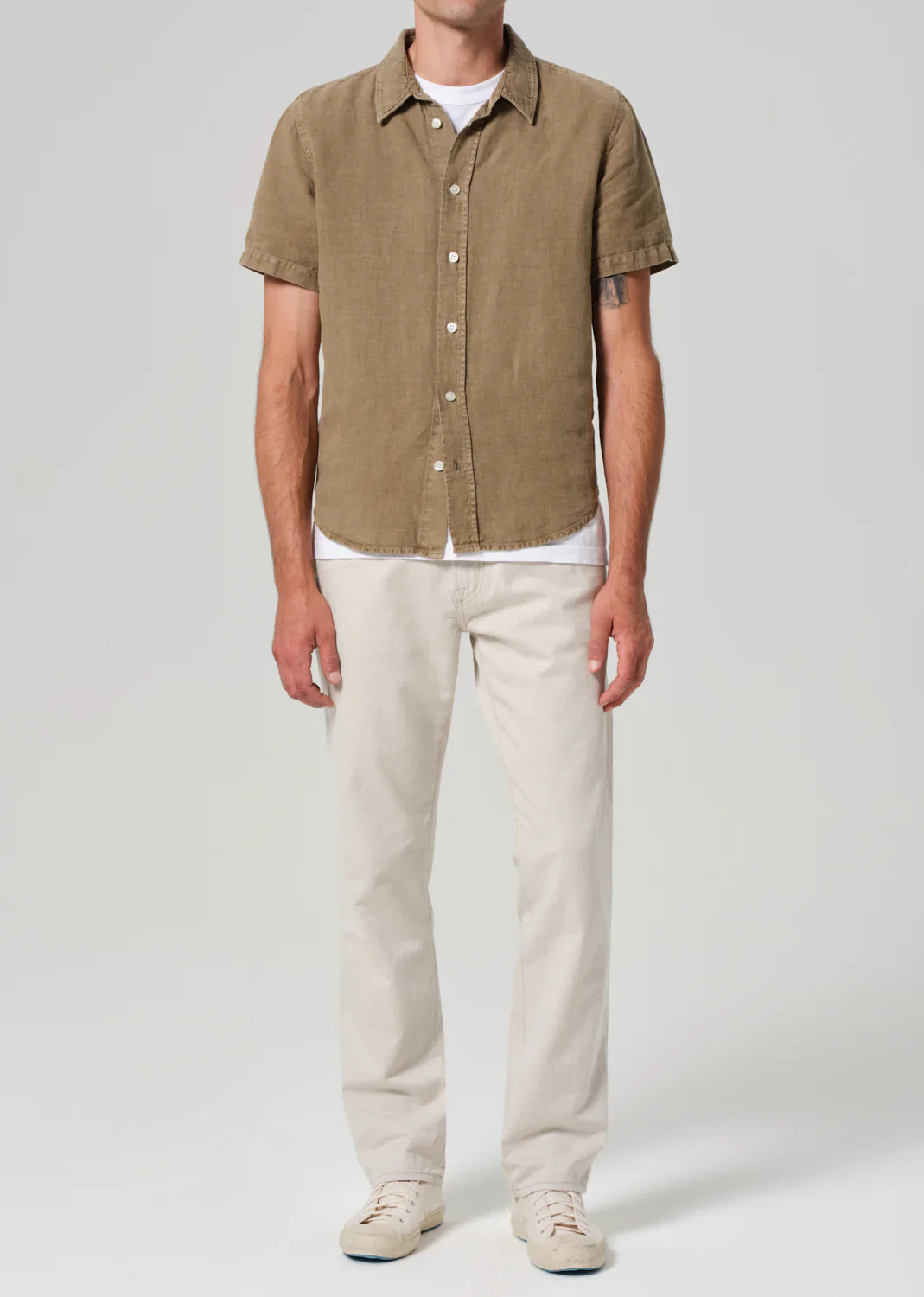 Elijah Relaxed Straight Linen Jeans - Image 5