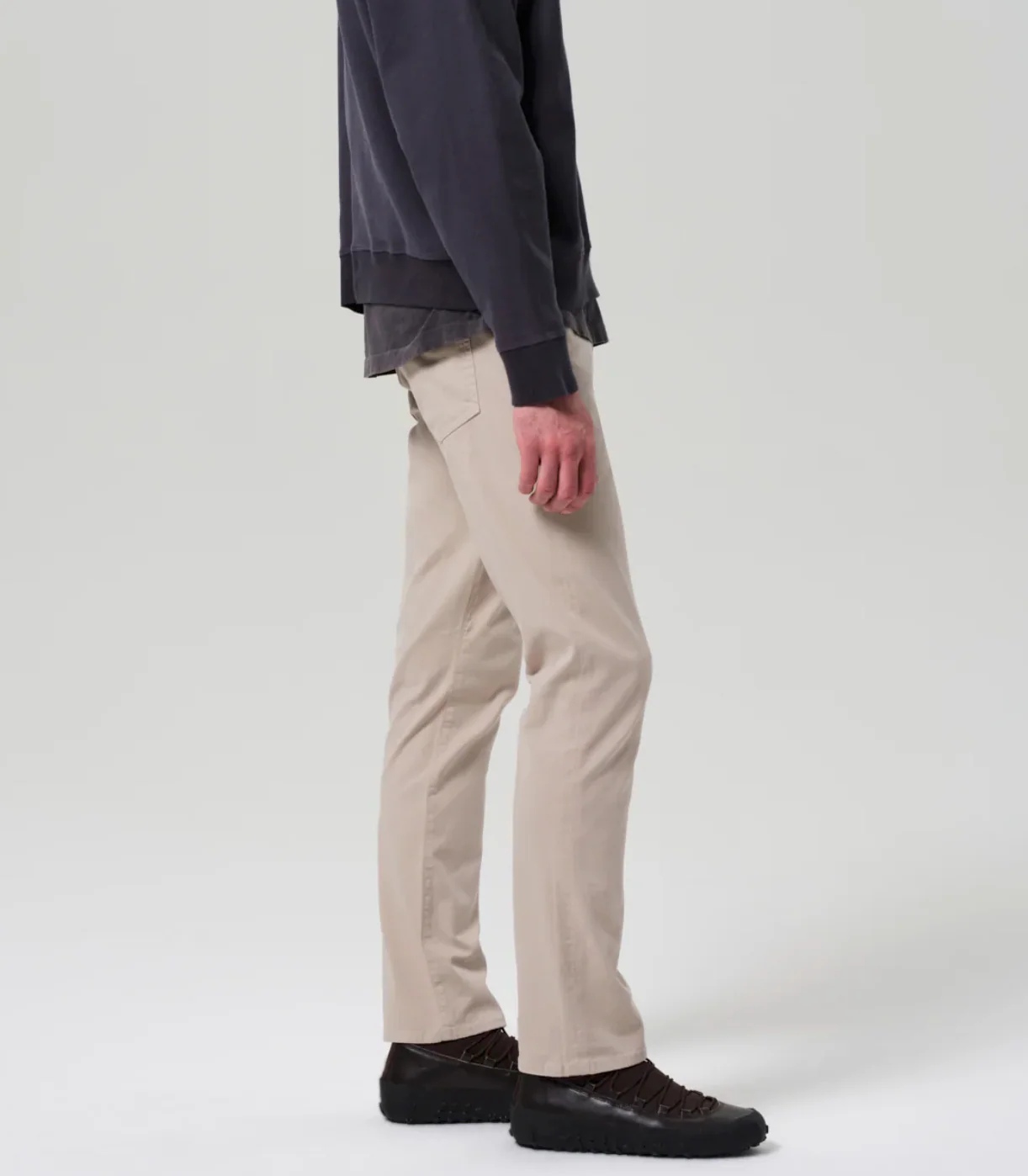 Gage Slim Straight Italian Canvas In Wheat - Image 3