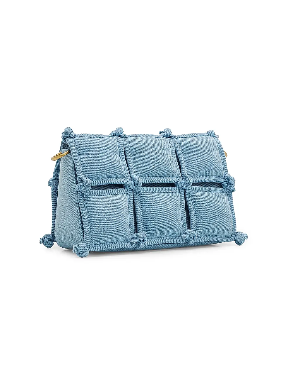 Gaia Puff Crossbody Vintage Blue - Image 2