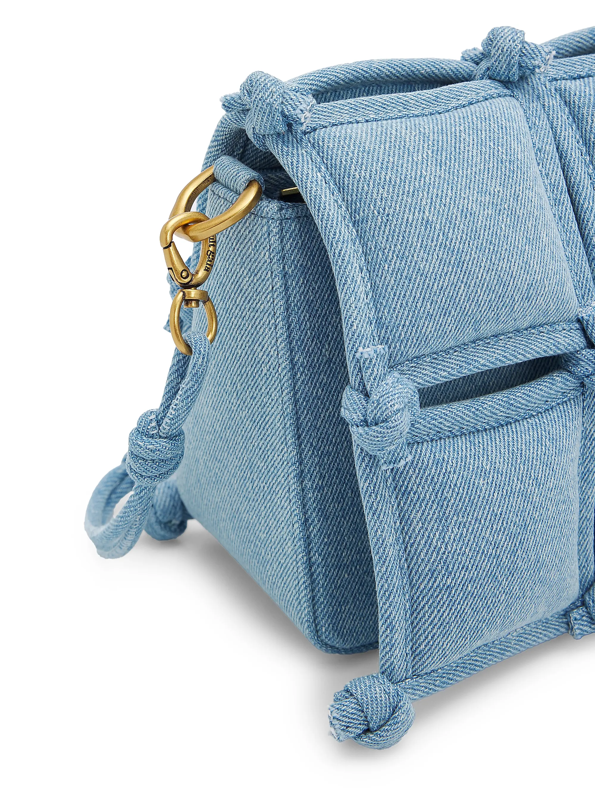Gaia Puff Crossbody Vintage Blue - Image 3