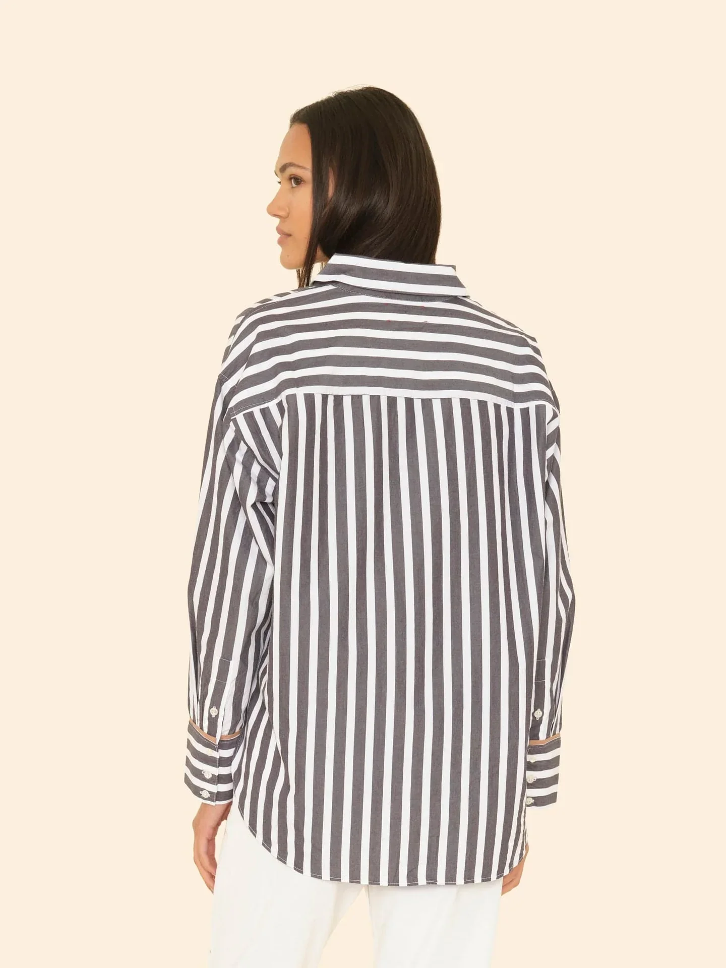Gillian Shirt Ink Stripe - Image 2