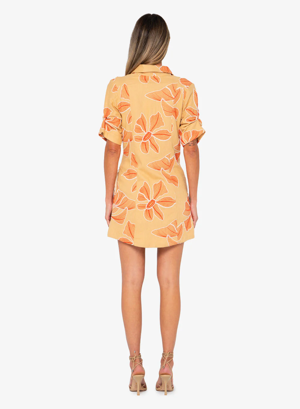 Ginger Dress Orange Multi (Final Sale) - Image 4