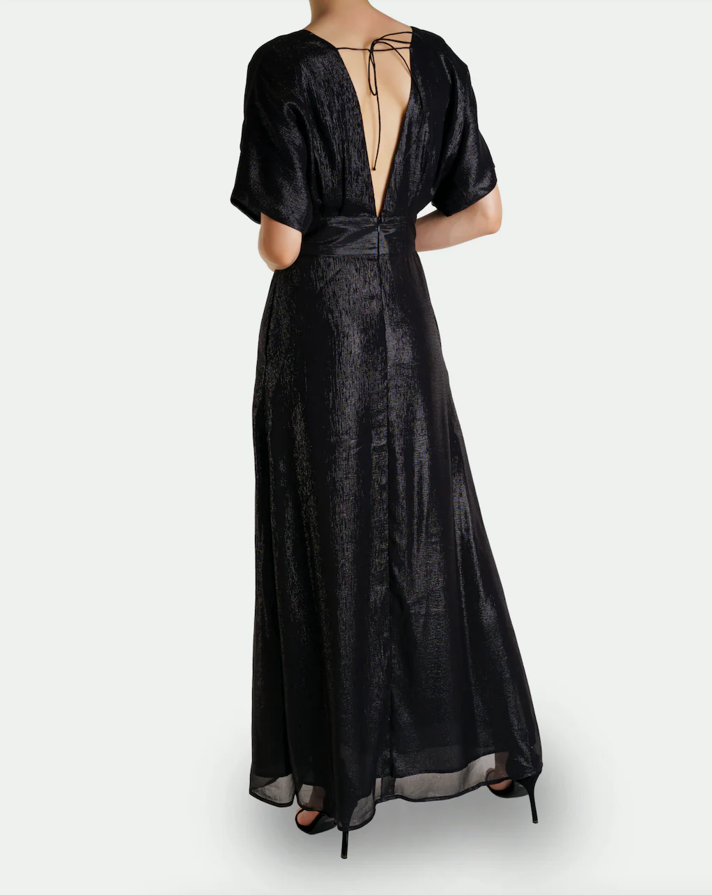 Ginny Dress Black Lurex - Image 2